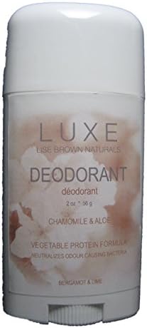 Luxe All Natural Stick Deodorant - Bergamot & Lime 2 oz.