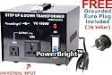 Power Bright VC1000W Voltage Transformer 1000 Watt Step Up/Down 110 Volt - 220 Volt