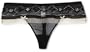 b.tempt'd by Wacoal Women's Coquette Thong #948128,Night,Medium