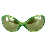 Green Alien Costume Glasses
