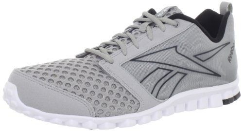 Reebok Men's Realflex Scream 2.0 Running Shoe,Tin Grey/Black/White,11 M US