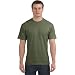 Hanes Beefy-T Born to be Worn 100% Cotton T-Shirt, Fatigue Green, L