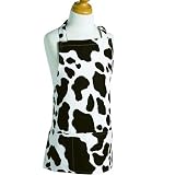 Cowhide Kids Apron