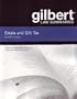 Estate and Gift Tax (Gilbert Law Summaries)