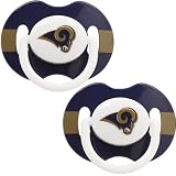 NFL St. Louis Rams 2-Pack Team Logo Pacifiers
