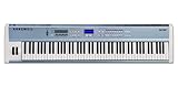 Kurzweil SP3X 88 Note Digital Stage Piano, Hammer Action Keys,  Expanded Sound Set of 512 Programs, 64 Voice, Polyphony, Blue and Silver Kurzweil SP3X 88 Note Digital Stage Piano, Hammer Action Keys,  Expanded Sound Set of 512 Programs, 64 Voice, Polyphony, Blue and Silver