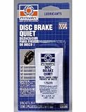 Permatex 80729 Disc Brake Quiet, 2 - .25 fl oz Pouches