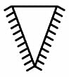 GROBET SWISS FILES DIESINKER RIFFLER #952 6 INCH CUT 0