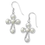 Sterling Silver Pearls of Purity Sentimental Expressions Earrings