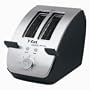 T-fal TT7061002A Avante Deluxe 2-Slice Toaster with Bagle Function, Black