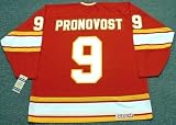 JEAN PRONOVOST Atlanta Flames 1979 CCM Vintage Throwback Away NHL Hockey Jersey, 2XL