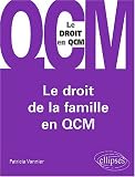 Revue Ellipses Marketing  / Le droit de la famille en QCM