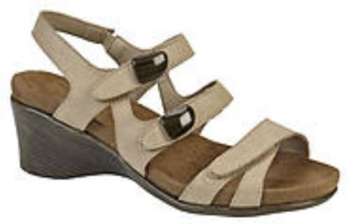 Axxiom Women's Agreeable Wedge Sandal (8.5M, Crost Bone)