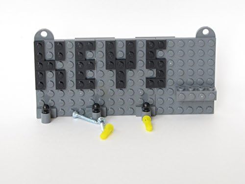 Key Organizer - Built using LEGO Bricks and featuring a Star Wars LEGO Minifigure (Shadow Imperial Guard)