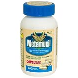 Metamucil Fiber Therapy For Regularity Fiber Supplement Capsules, 160-Count Bottles (Pack of 2)