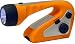 Kaito Super Bright 3-LED String-pulling Rechargeable Flashlight with AM/FM Radio, KA005