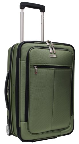 Travelers Choice Luggage Siena Hybrid Hard-Shell Rolling Garment Bag / Upright, Green Tea, One Size