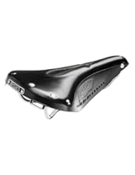 Brooks Saddles Imperial B17 Standard Bicycle Saddle with Hole and Laces (Mens, Black)