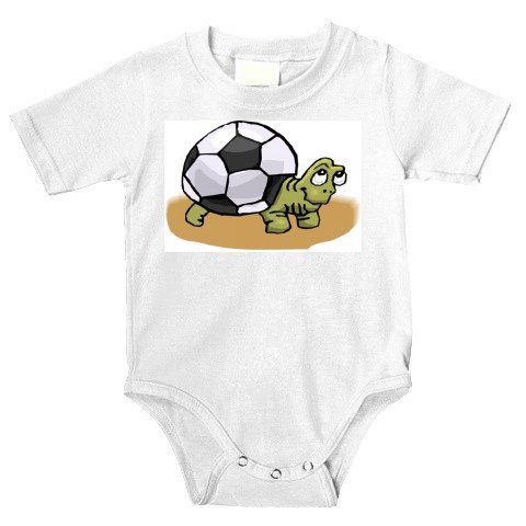 Onesie with soccer, animals, turtle, animal