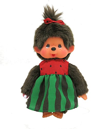モンチッチぬいぐるみ＞スイカモンチッチ ぬいぐるみ Sサイズ