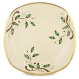 Lenox Holiday Nouveau Square Accent Plate