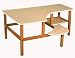 Childs wooden computer desk for one, ages 2 - 6 - white