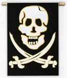 * JOLLY ROGER Skull & Crossbones Pirate House FLAG or BANNER