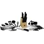Ekco Never Needs Sharpening Poly 44-Piece Block Set