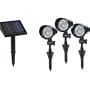Sunforce Solar LED Floodlights - 3-Pc. Set