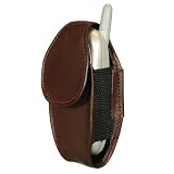 Sport Case Leather Phone Holster - Large / Brown