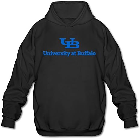 Hotgirl4 University At Buffalo UB Logo Men's Funny Long Sleeve Sweater XXL Black