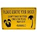 Seaweed Surf Co. Please Remove Your Shoes Sign
