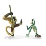 Kung Fu Panda Movies Battle Palace 2 Pack 2 Inch Tall Poseable Action Figures Playset : Master Monkey and Master Mantis