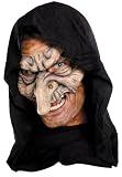 Ugly Old Witch or Wrinkled Goblin Mask - Adult Std.