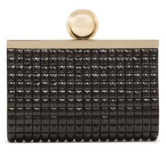 Kate Spade Encrusted Square Beads Lella Clutch Bag Purse Black