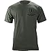 Army 1st Infantry Division Full Color Veteran T-Shirt (2XL, Green)