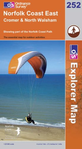 Norfolk Coast East (OS Explorer Map)