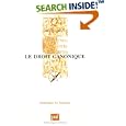 Le droit canonique