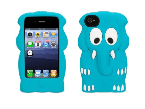 Griffin Elephant KaZoo Kids Case for iPhone 4/4s - A fun animal friend for your iPhone 4