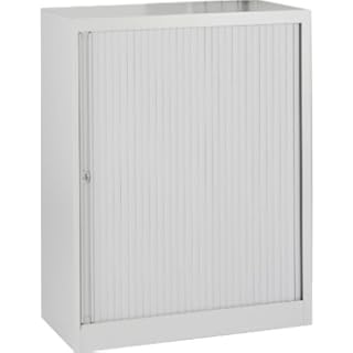 BISLEY ROLLADESCHRANK ROLLLADENSCHRANK AKTENSCHRANK BÜROSCHRANK EURO SCHRANK LICHTGRAU