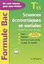 Formule Bac : Sciences �conomiques et sociales, terminale ES : Enseignement obligatoire et de sp�cialit�