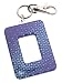 Electronics : Polaroid i-zone Flowered Purple Acrylic Keychain Photo Frame