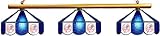 New York Yankees Pool Table Light - Stained Glass Shades