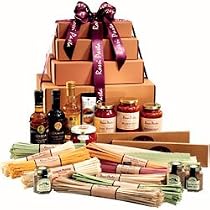 The Ultimate Gourmet Pasta Tower with Linguini, Fettuccini, Dipping Spices, Truffle Oil, and More