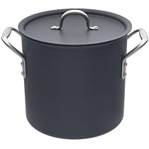 Calphalon Commercial Hard Anodized 12-Quart Stockpot with Lid