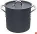 Calphalon Commercial Hard Anodized 12-Quart Stockpot with Lid
