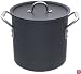 Calphalon Commercial Hard Anodized 12-Quart Stockpot with Lid