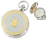 Pocket Watch - Charles Hubert Two-tone 14k Gold Plated Pocket Watch