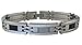 Men's Stainless Steel Bracelet with Carbon title=
