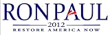 Ron Paul 2012 Bumper Sticker Decal